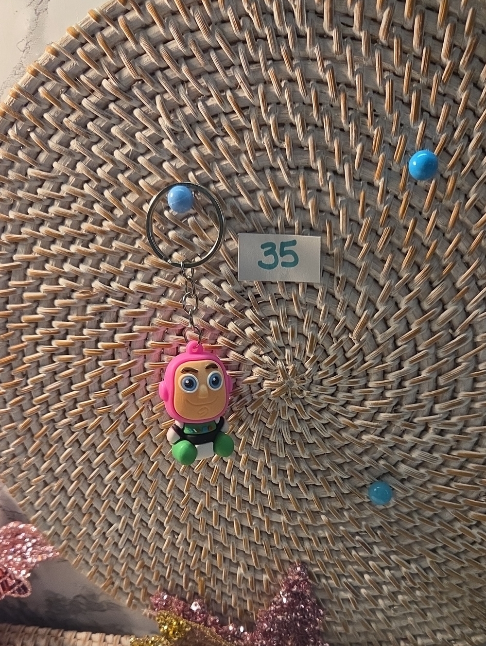5 For 25 Buzz Lightbyear Character Keychain  - Key Accessory